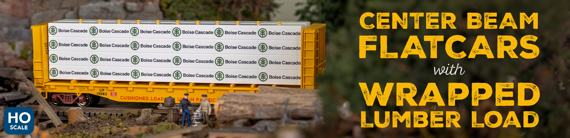 (image for) Center Beam Flatcars